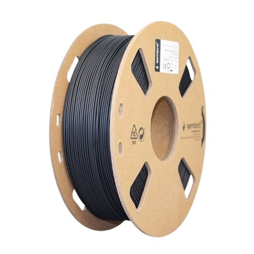 Filament PLA matowy, 1,75 mm, 1 kg, czarny