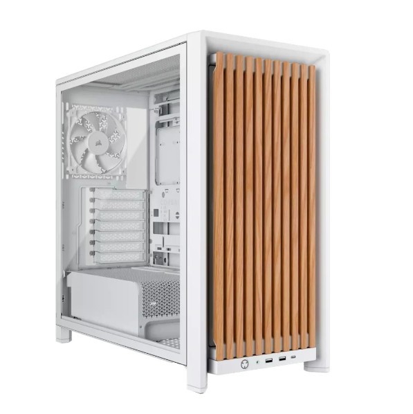 Obudowa FRAME 4000D RS Wood Mid-Tower White/Oak