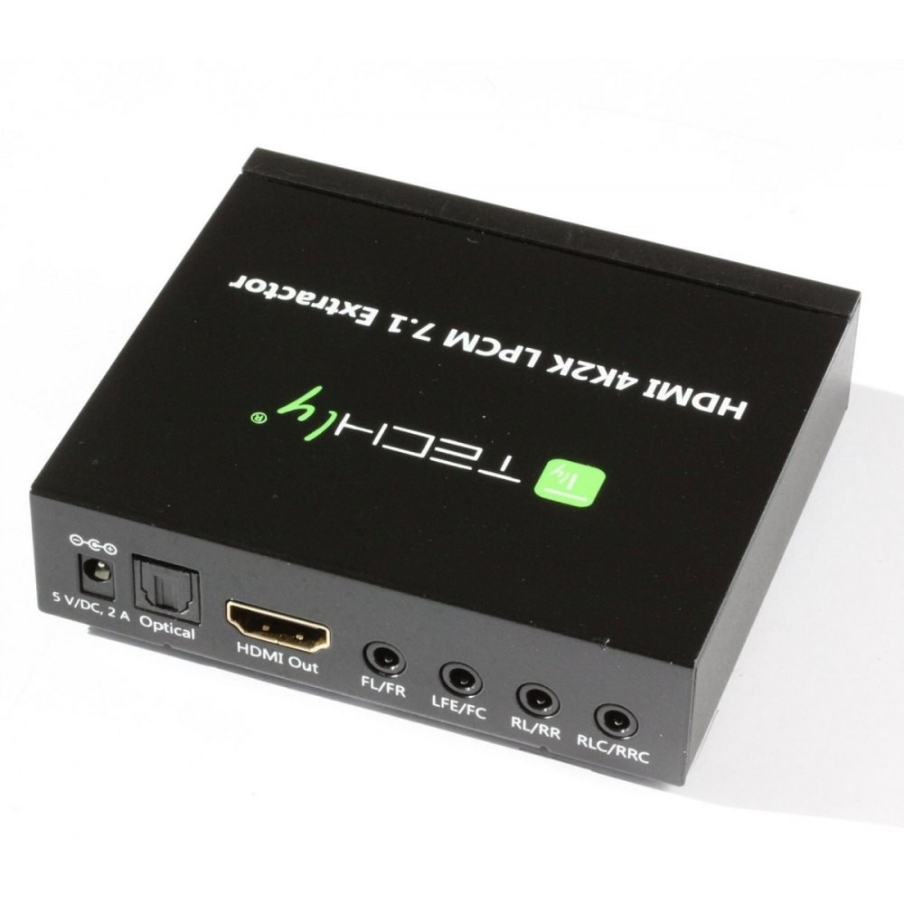 HDMI 4K audio extractor SPDIF Toslink, 4x Jack 3.5mm, LPCM      5.1CH / 7.1CH 