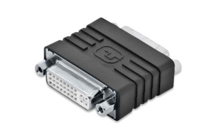 Adapter DVI-I DualLink WQXGA 30Hz Typ DVI-I (24+5)/DVI-I (24+5) Ż/Ż Czarny