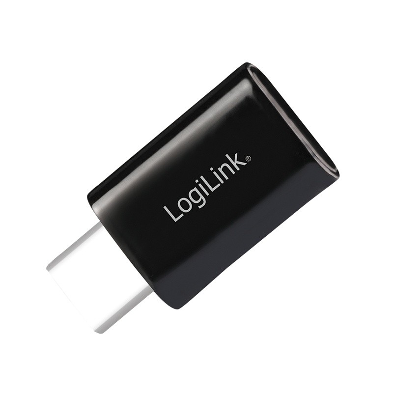 Adapter BT5.3, USB-C Gen1, 3Mbps, 20m, czarny 
