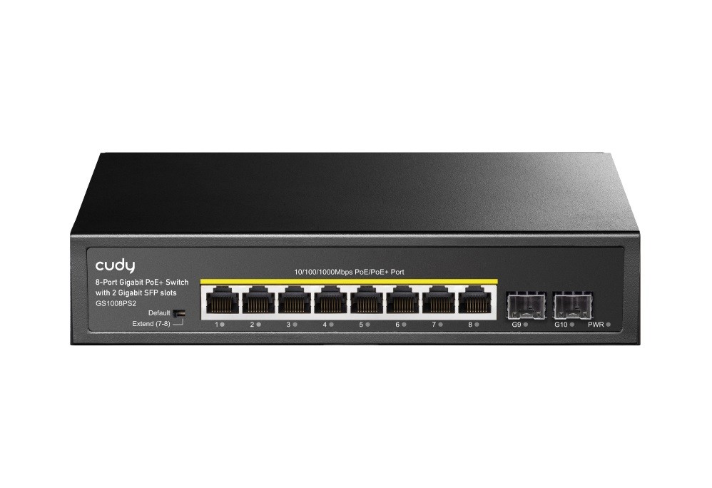 Przełącznik GS1008PS2 Switch 8xGE PoE+ 120W 2xSFP 