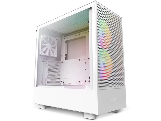 Obudowa H5 Flow RGB z oknem Biała 