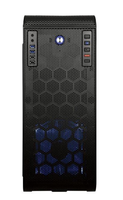 Obudowa Core V71 Tempered Glass - Czarna