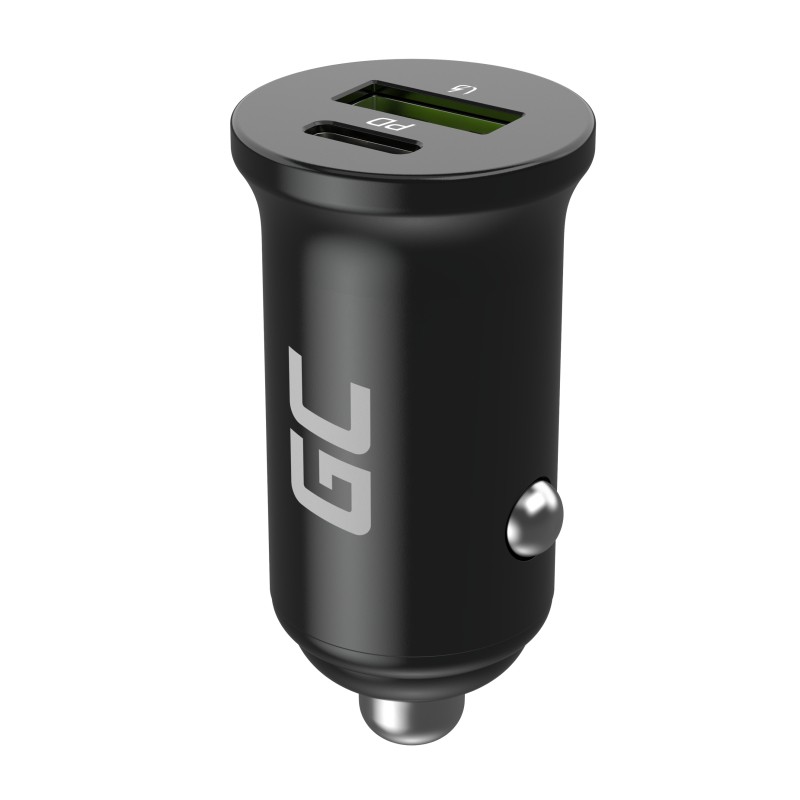 Ładowarka samochodowa PowerRide Nano38 38W 6A 1xUSB-C,1xUSB-A 