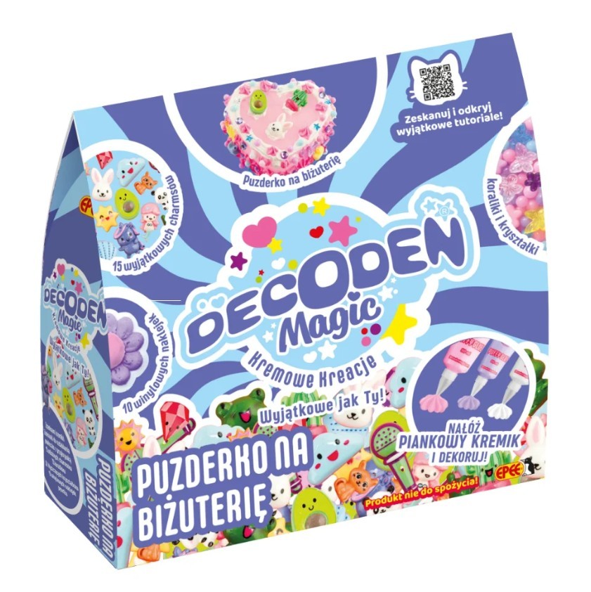 Zestaw kreatywny Classic Decoden Magic puzderko na biżuterię