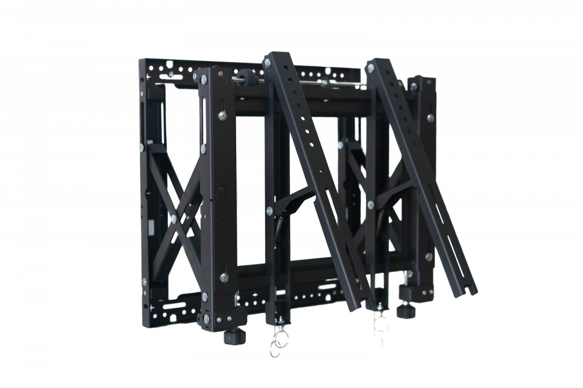 VWPOP65-P Uchwyt videowall POP-OUT PION do monitorów 42-65 cali VESA 100×100 - 400×600 60kg