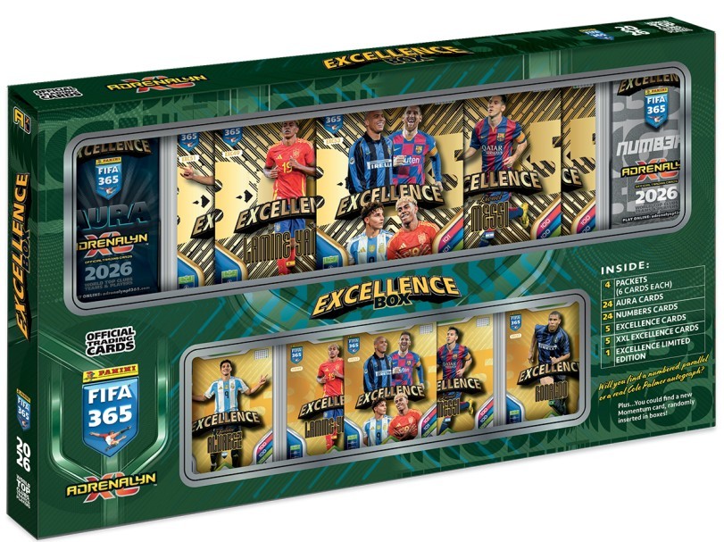 Karty FIFA 2026 Excellence box 