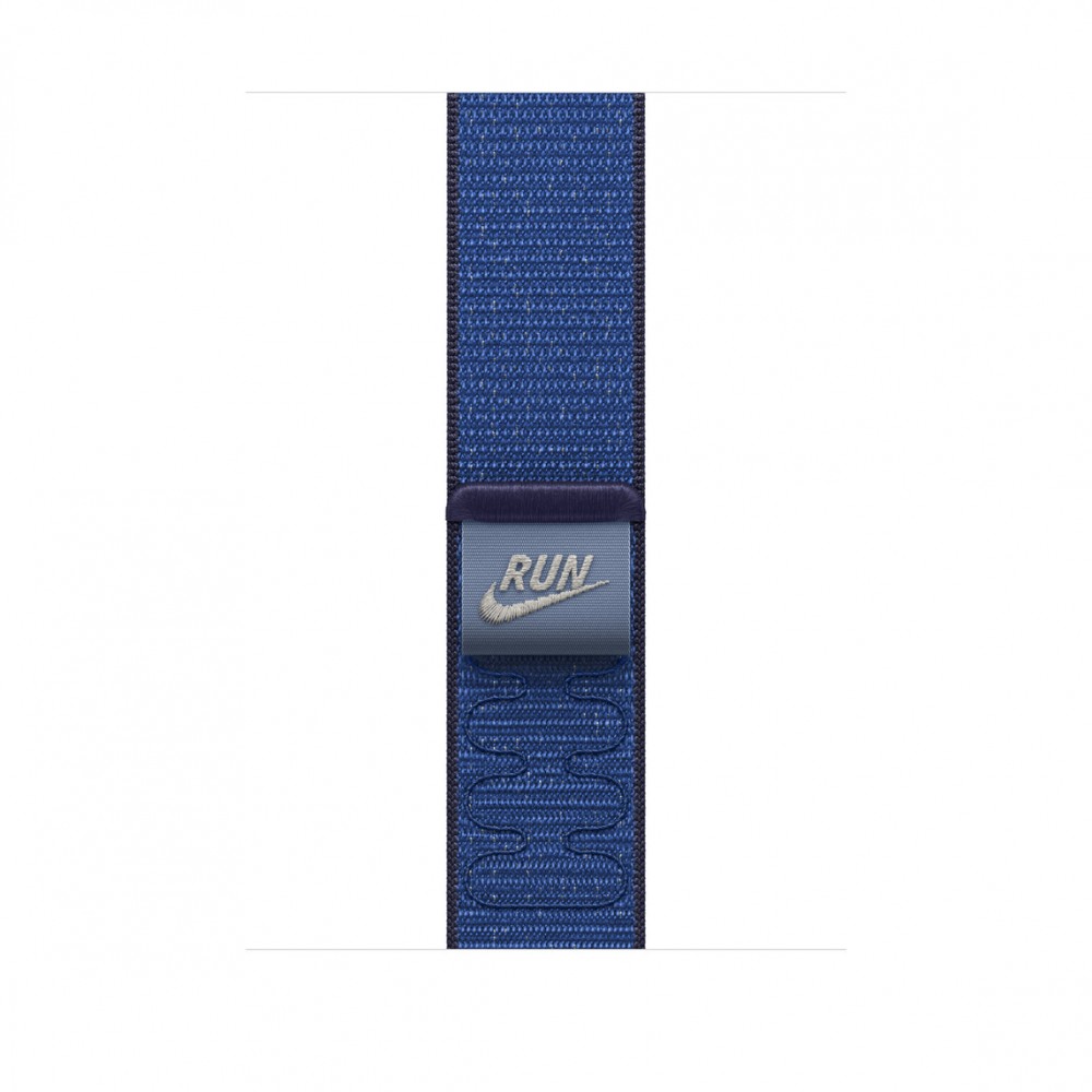 Opaska sportowa Nike w kolorze Blue Ribbon do koperty 46 mm