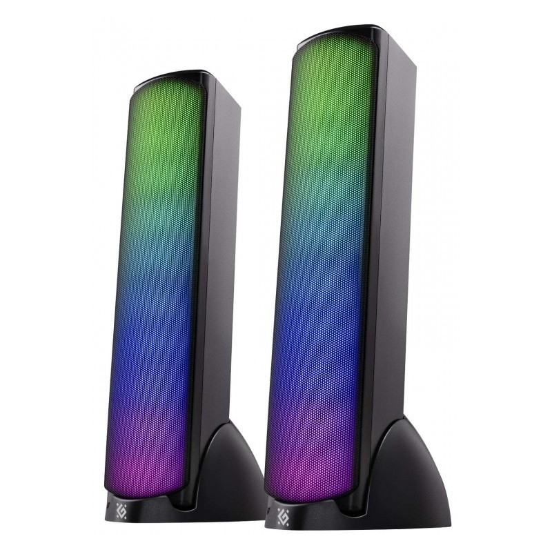 Głośniki komputerowe SKYPULSE 2.0 60W + bluetooth RGB