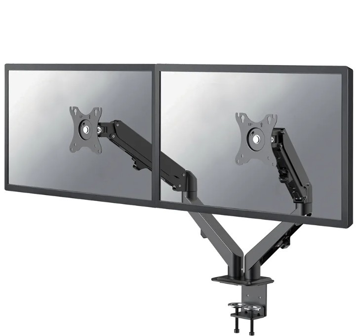 Uchwyt biurkowy DS70-700BL2 2LCD 