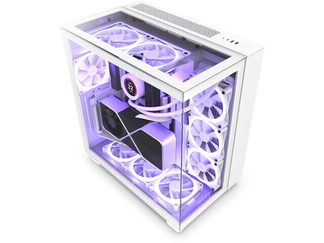 Obudowa H9 Elite z oknem Biała 