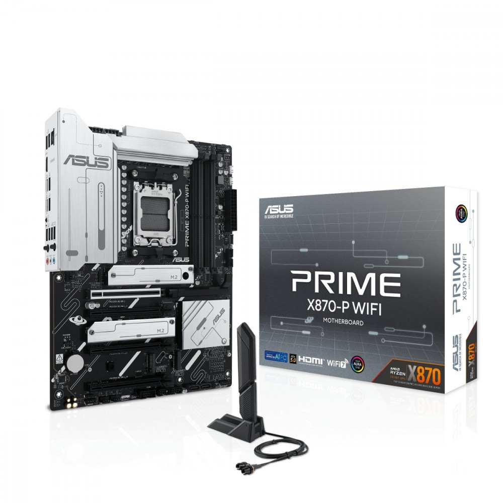 Płyta główna PRIME X870-P WIFI AM5 4 DDR5 HDMI/USB-C 