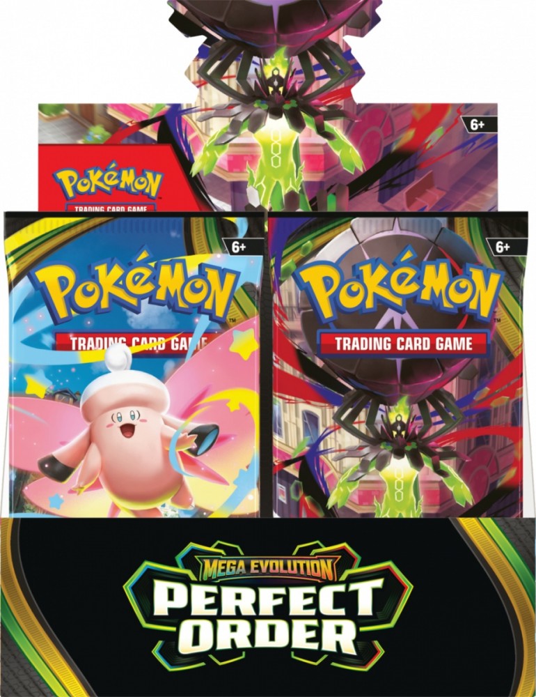 Karty kolekcjonerskie Mega Evolution Perfect Order - Booster Display 