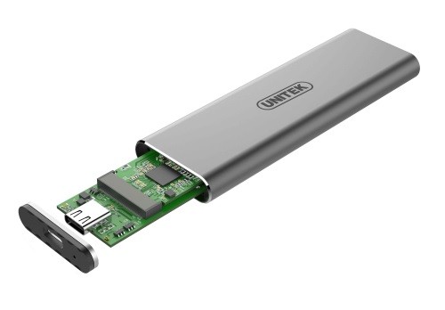 Obudowa USB3.1 Gen2 Typ-C - M.2 SSD PCIe/NVMe; S1201A 