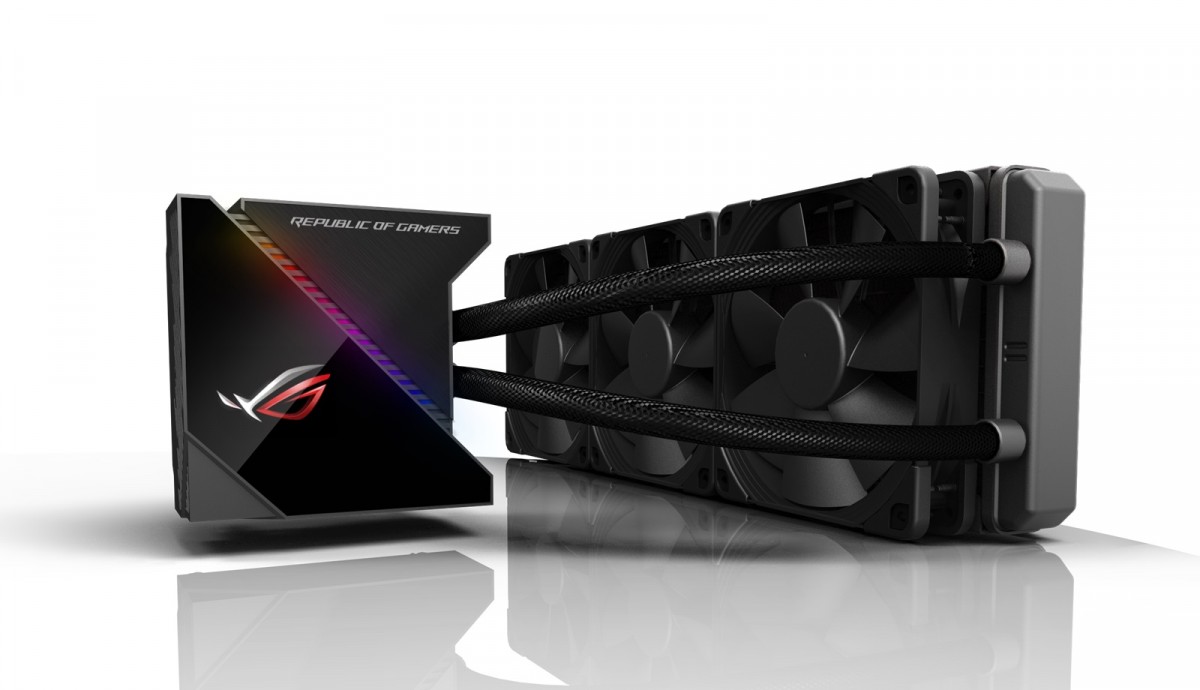Chłodzenie ROG Ryujin 360 CPU AURA Sync RGB, Noctua iPPC 2000 PWM 120mm radiator fan 