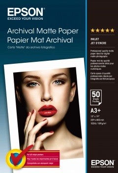 Papier $ Archival Matte Paper 50 Arkuszy 192 g/m  A3+