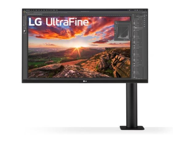 Monitor 27UN880P-B 27 cali IPS UHD 4K Ergo USB-C 