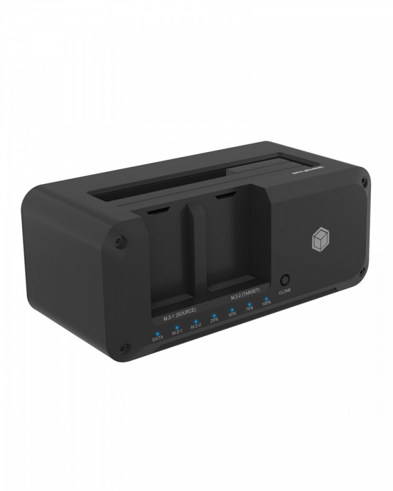 Stacja dokująca IB-2924MSCL-C31 Docking & CloneStation                    1x 2,5"/3,5" do 1x M.2 NVMe & M.2 NVMe do M.2 NVMe 