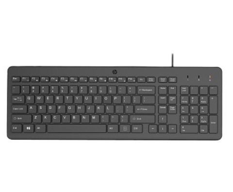 Klawiatura bezprzewodowa 150 czarna 664R5AA#ABB 