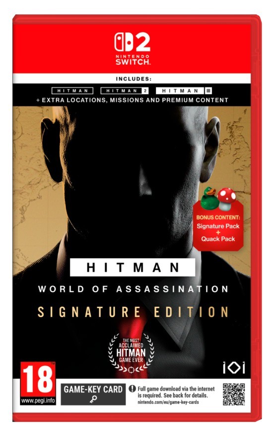 Gra Nintendo Switch 2 Hitman World Of Assassination Signature Edition 