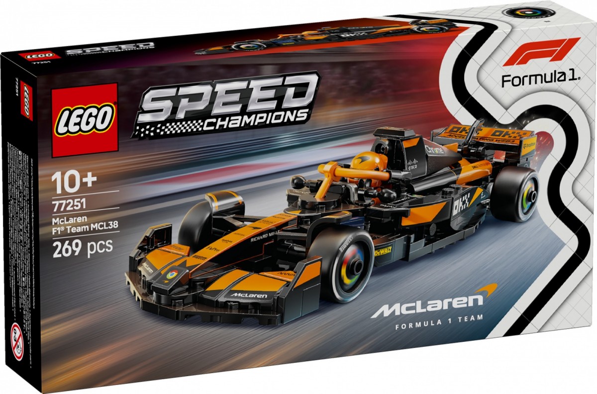 Klocki Speed Champions 77251 Bolid F1 McLaren Team MCL38 