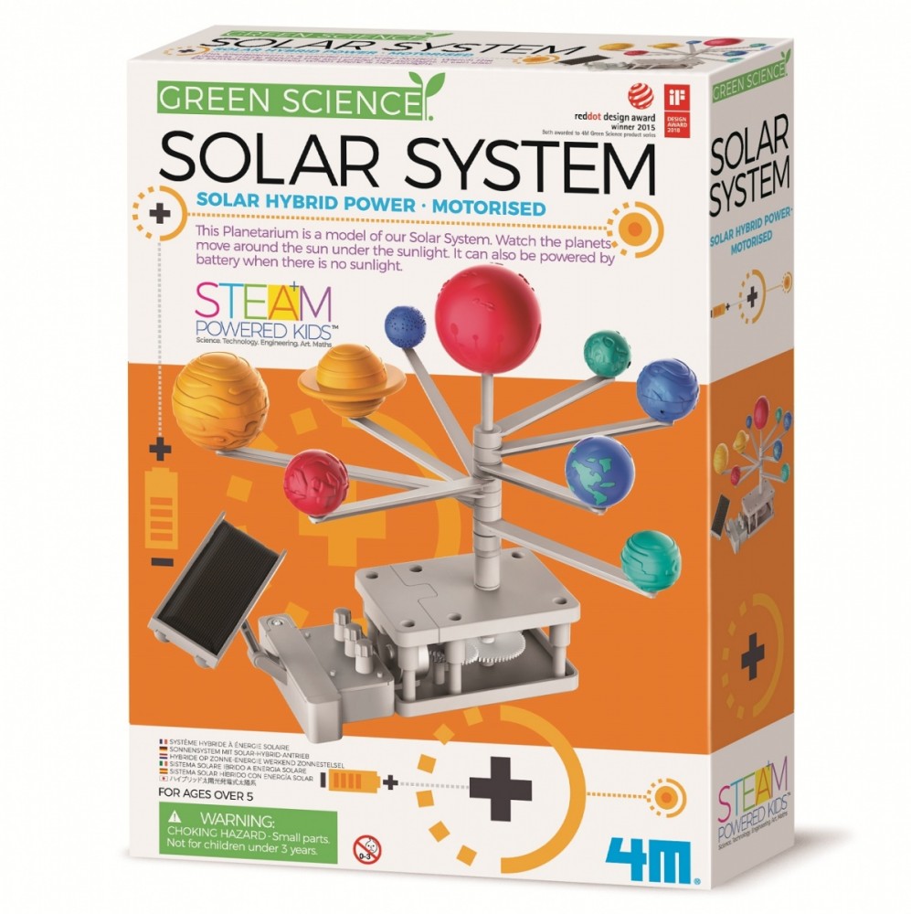Zestaw Planetarium Układu Słonecznego mechaniczne 