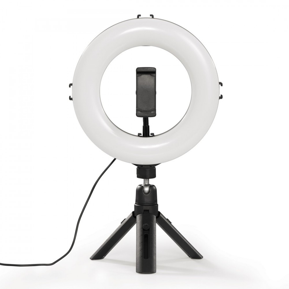 Lampa pierścieniowa z mini statywem smart 
