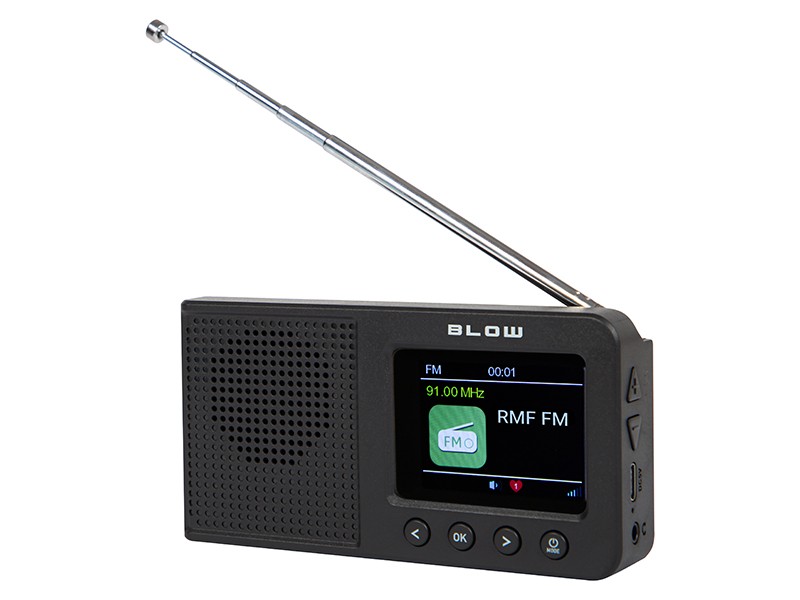 Radio przenośne RK3 FM/DAB+ kuchenne, czarne