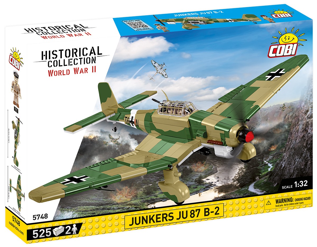 Klocki Junkers Ju 87 B-2 