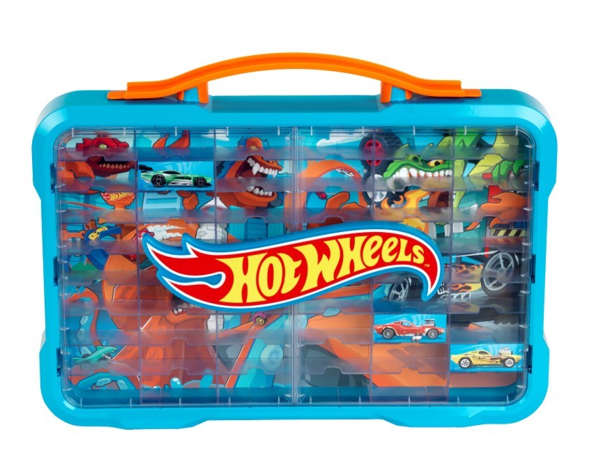 Walizka na Hot Wheels z podświetlanym logo 