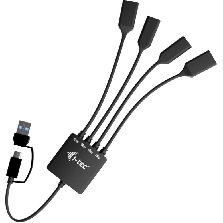 HUB USB-C/USB-A Cable 4 port (2x USB-C 2x USB-A) 