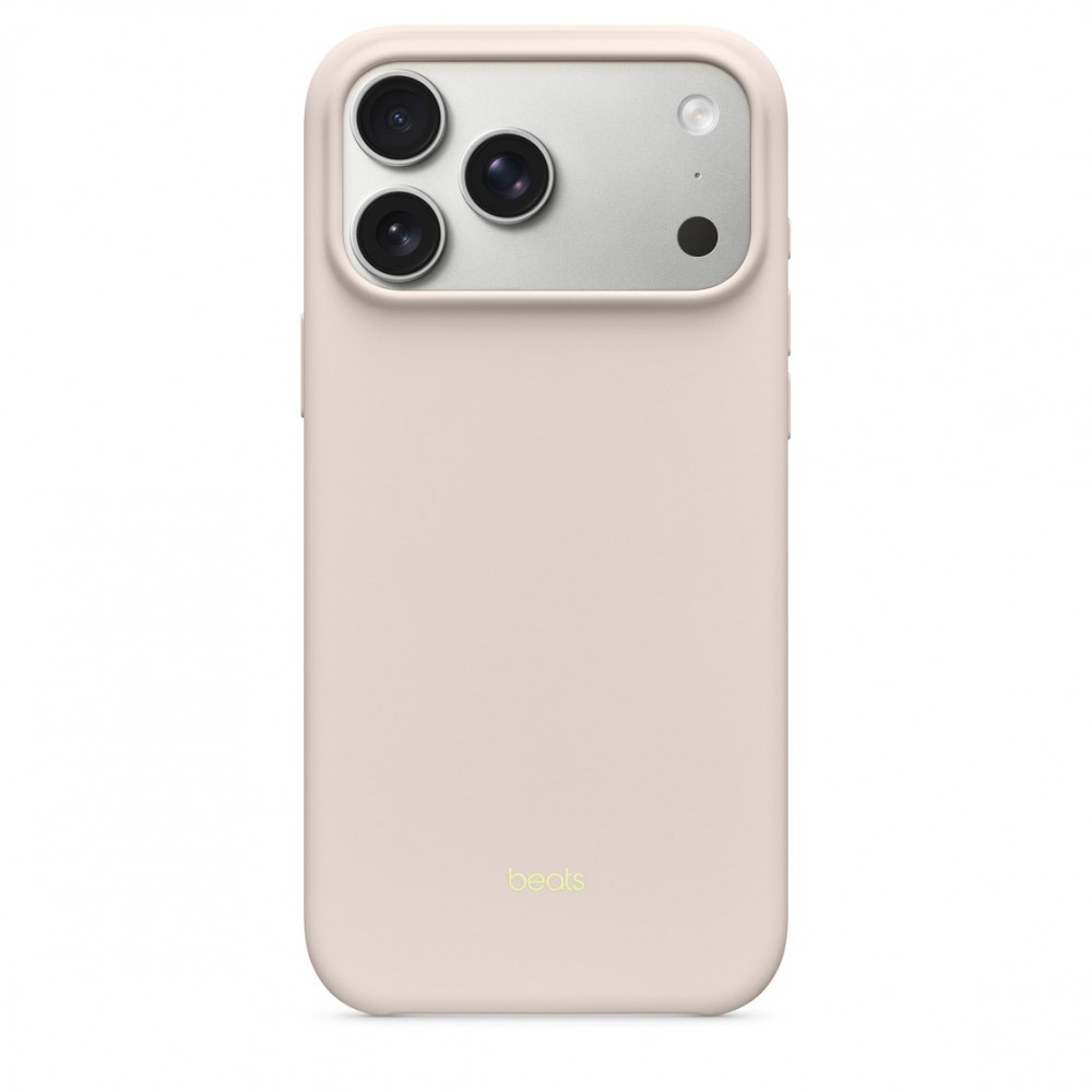 Etui Beats zgodne z MagSafe i panelem Sterowanie aparatem do iPhonea 17 Pro Max - boksytowy beżowy