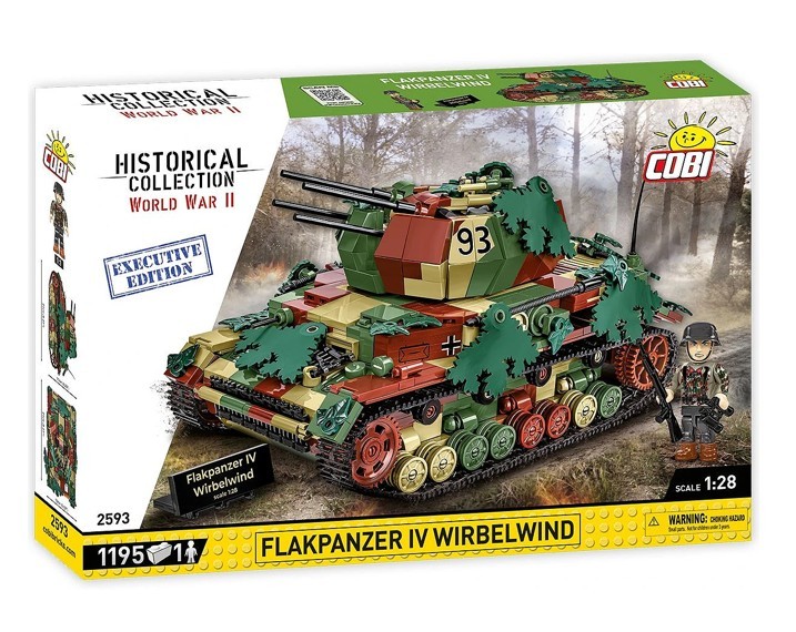 Klocki Flakpanzer IV Wirbelwind 1195 elementów 