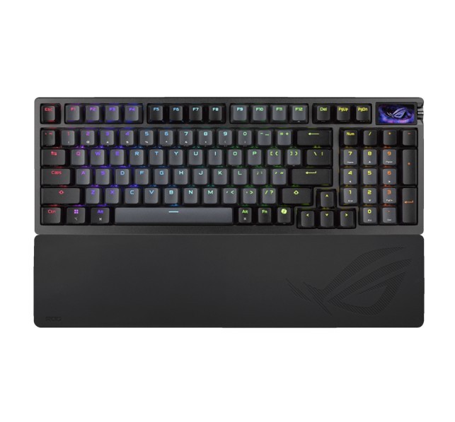 Klawiatura gamingowa ROG Azoth 96 M901 BT/RF/USB-C/OLED/Wrist/Black 