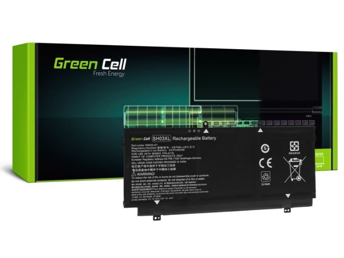 Bateria do HP Spectre x360 SH03XL 11,55V 4,2Ah 
