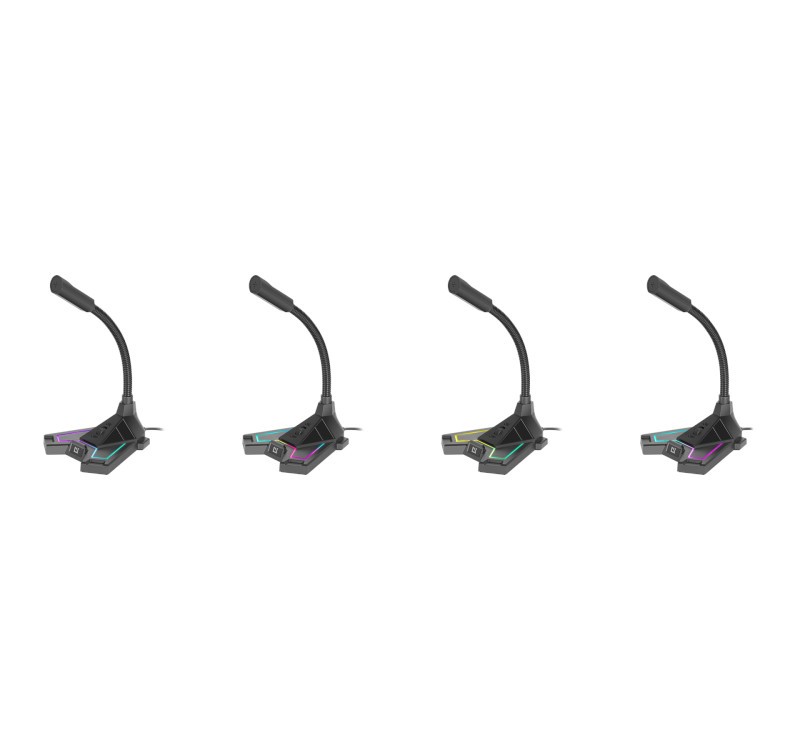Mikrofon Pitch GMC 200 LED Streaming 3,5 mm jack