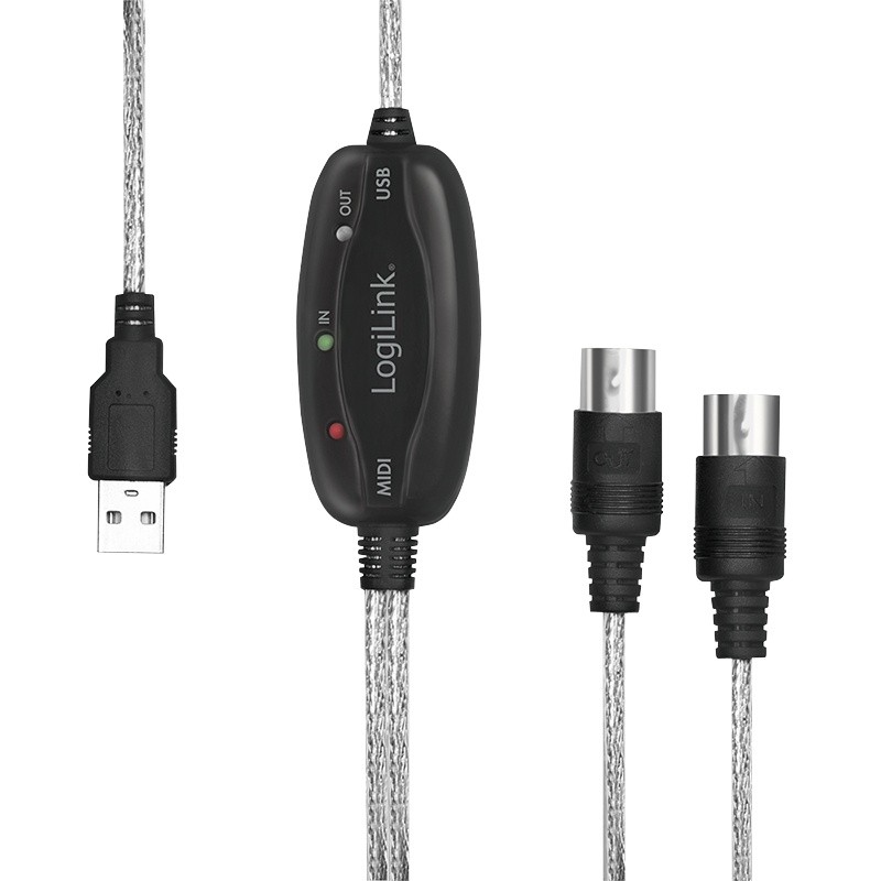 Adapter USB do Midi In-Out 