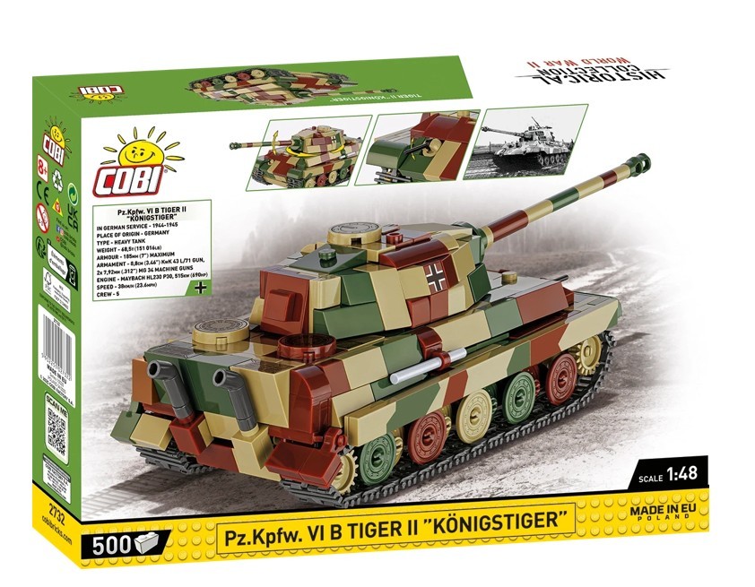 Klocki Pz.Kpfw. VI B Tiger II Konigstiger 