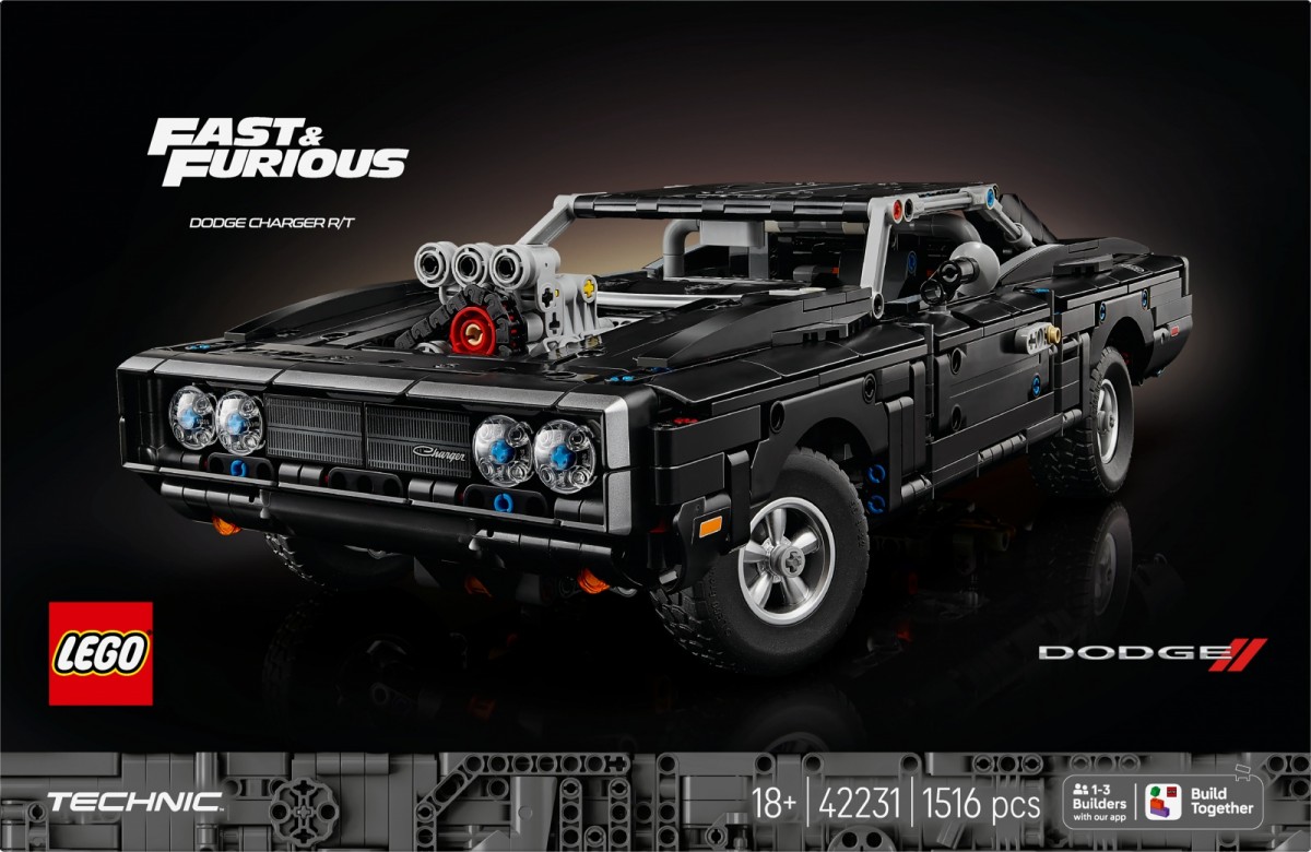 Klocki Technic 42231 Samochód Fast and Furious Dodge Charger R/T
