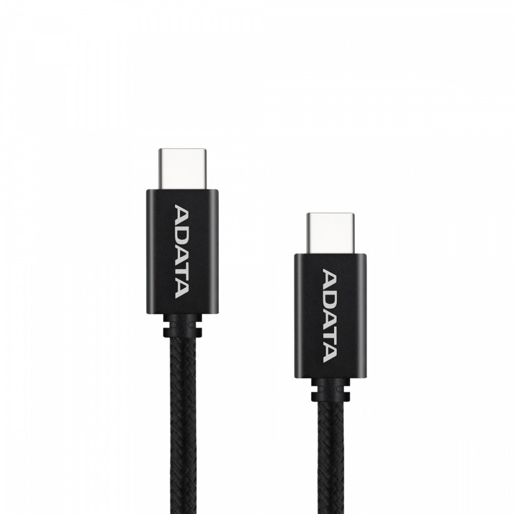 Kabel USB-C do USB-C 2.0/100W 100cm czarny