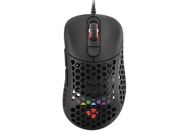 Mysz Xenon 800 lekka 16000 DPI podświetlenie RGB dla graczy lekka Czarna 