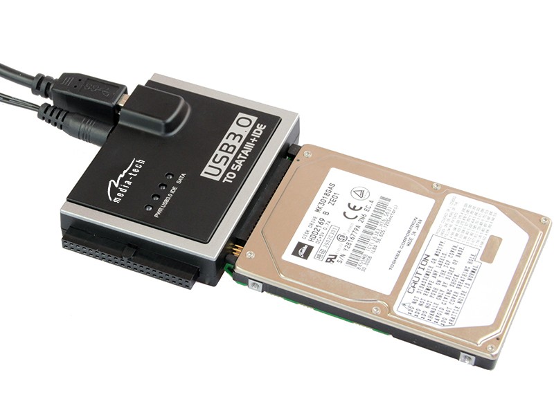 Przejściówka SATA/IDE to USB connection kit MT5100