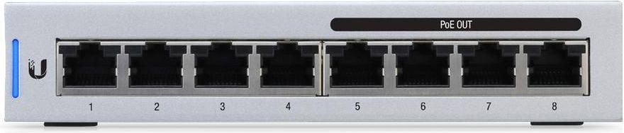  Switch 8x1GbE PoE US-8-60W 