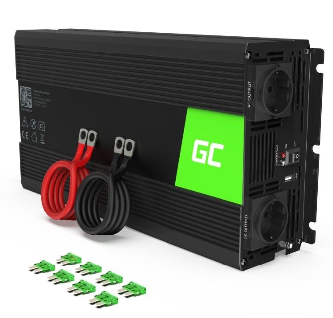 Przetwornica 24V/230V 1500W/3000W Mod sinus 