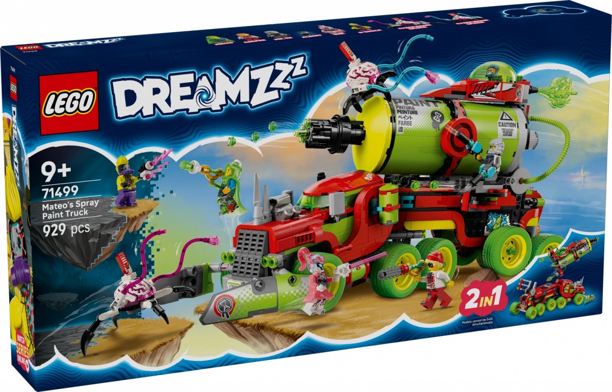 Klocki DREAMZzz 71499 Sprayowa ciężarówka Mateo 