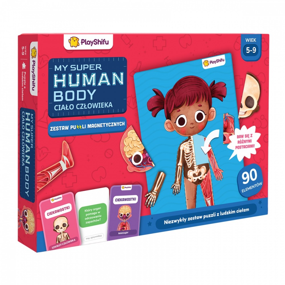 Zestaw Playshifu My super human body - Ciało człowieka