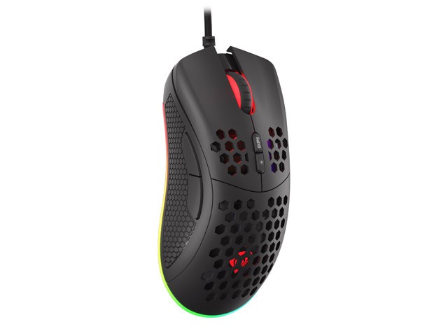 Mysz Krypton 550 8000 DPI podświetlenie RGB dla graczy lekka 