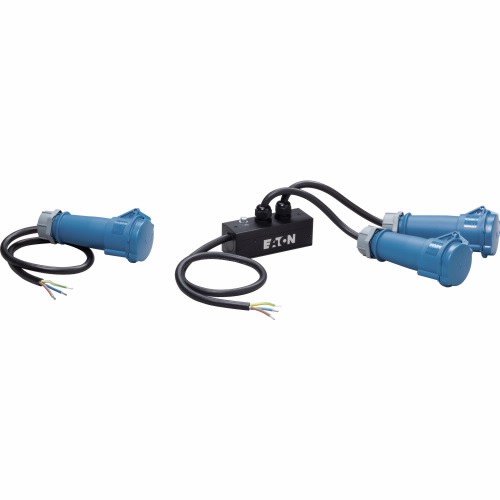 Przewód wyjściowy 32A hardwi red to32A EN60309 plug 