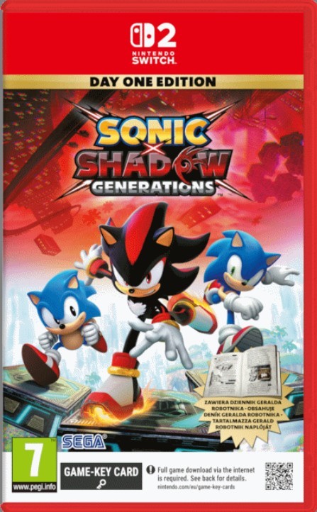 Gra Nintendo Switch 2 Sonic X Shadow Generations 